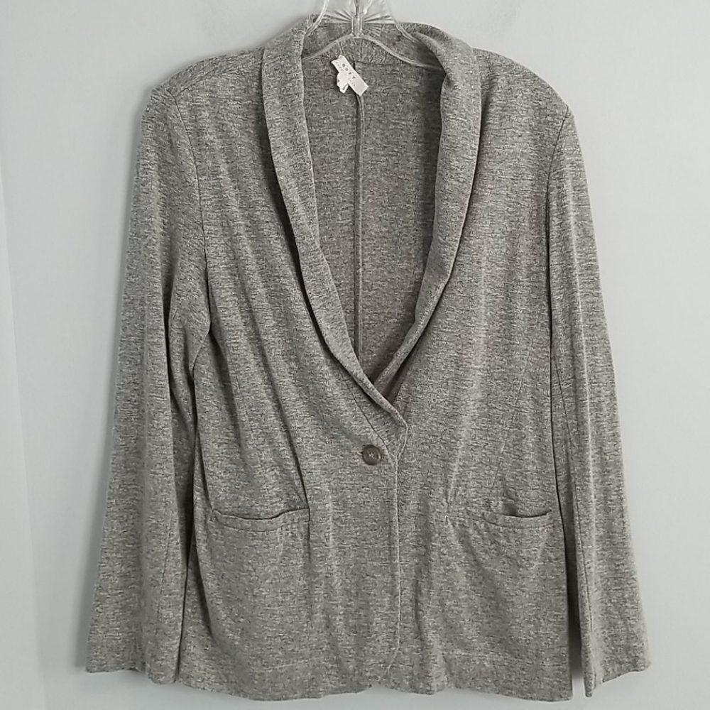 Soft Joie Korrolina Knit Gray Blazer Small - Picture 3 of 9